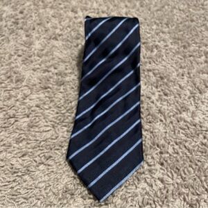 Bagutta striped blue tie